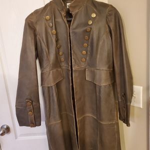 Leather Coat
